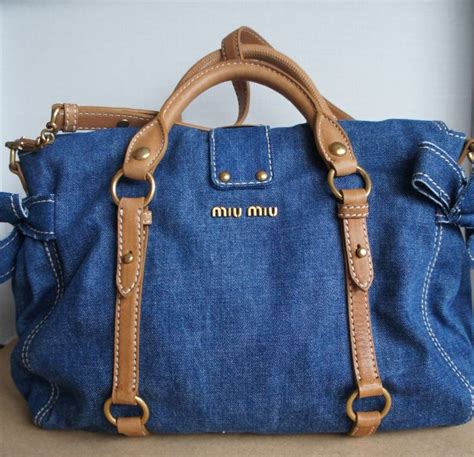 miu miu jeans bag|miu mi u jeans.